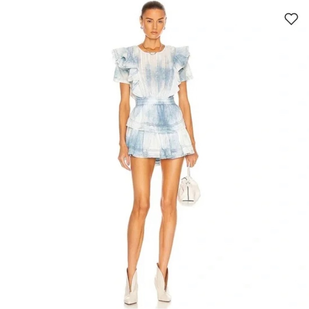 🌟🎀  Loveshackfancy Pacific indigo Natasha dress